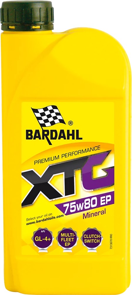 Олива трансмісійна BARDAHL XTG 75W80 EP 1 л (36781)
